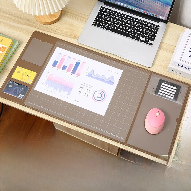 large-size-extended-waterproof-mouse-pad-with-calendar-home-office-multifunctional-desk-mat-simple-japanese-style-leather