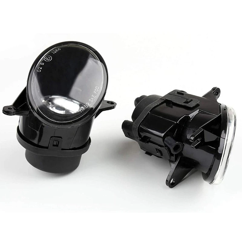 

Front Bumper Light for Audi A6 C5 Fog Light Headlight 2003 2004 Foglights Front Halogen Fog Lamp Assembly Headlights DRL (Black)