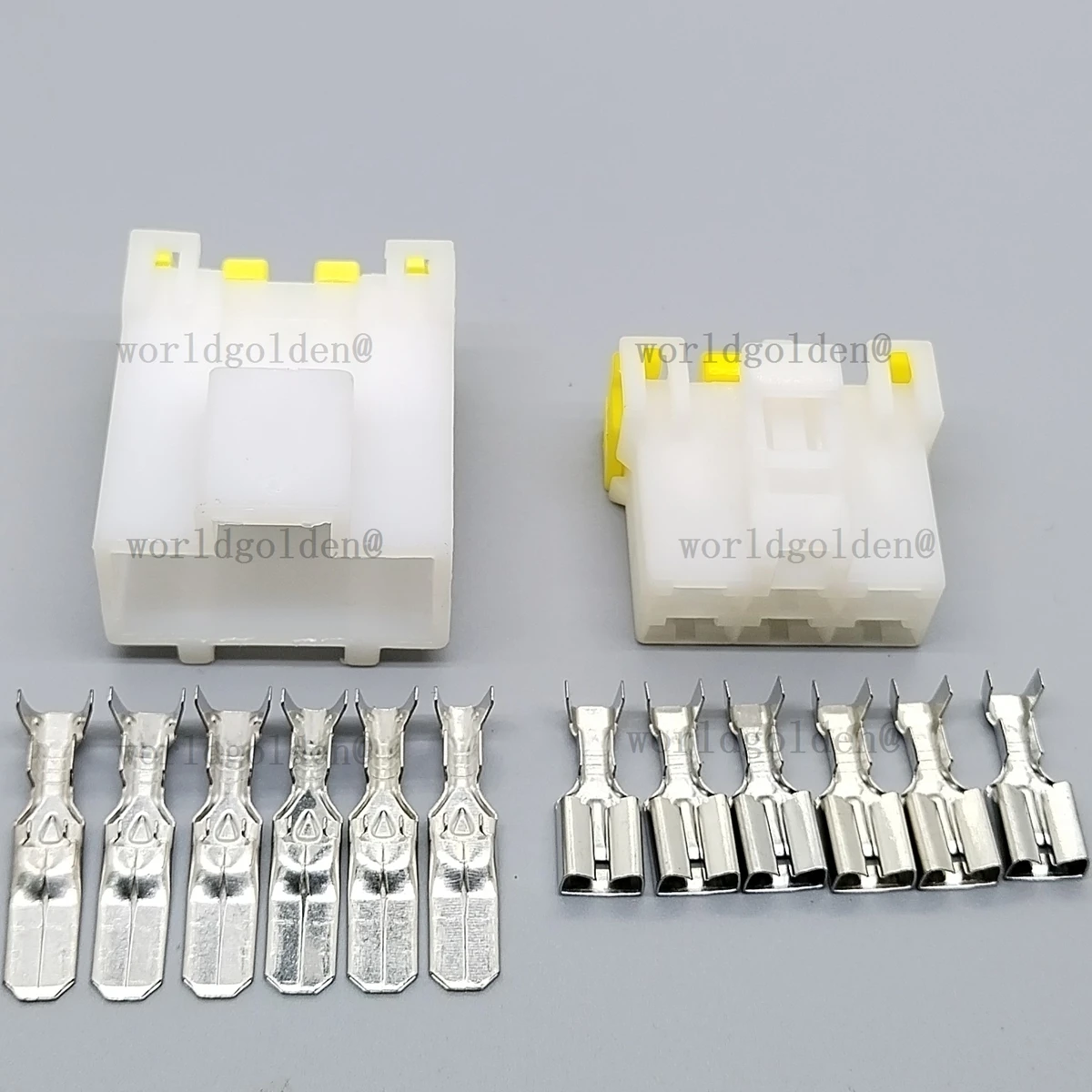 7123‑6060 7122‑6060 6Pin Connector Kit for Universal Vehicles Auto Harness Joint Renewal Wire Swap Maintenance car connector