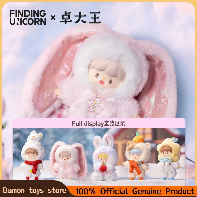 

Finding Unicorn Zzoton Winter Small Joys Series Vinyl Plush Blind Box Toys Action Figure Kawaii Doll Collectible Birthday Gift