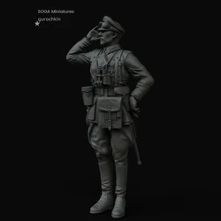 1/35 Resin Model Figure Kits GK , Military Theme，Unassembled And Unpainted,407B