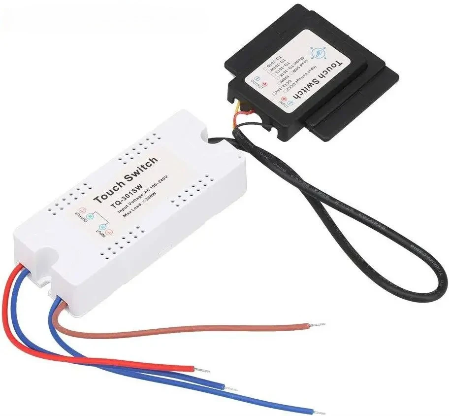 

On/Off Touch Switch for Mirror Lamp Lighting Accessories AC100-240V 50/60Hz TQ-301SW 300W