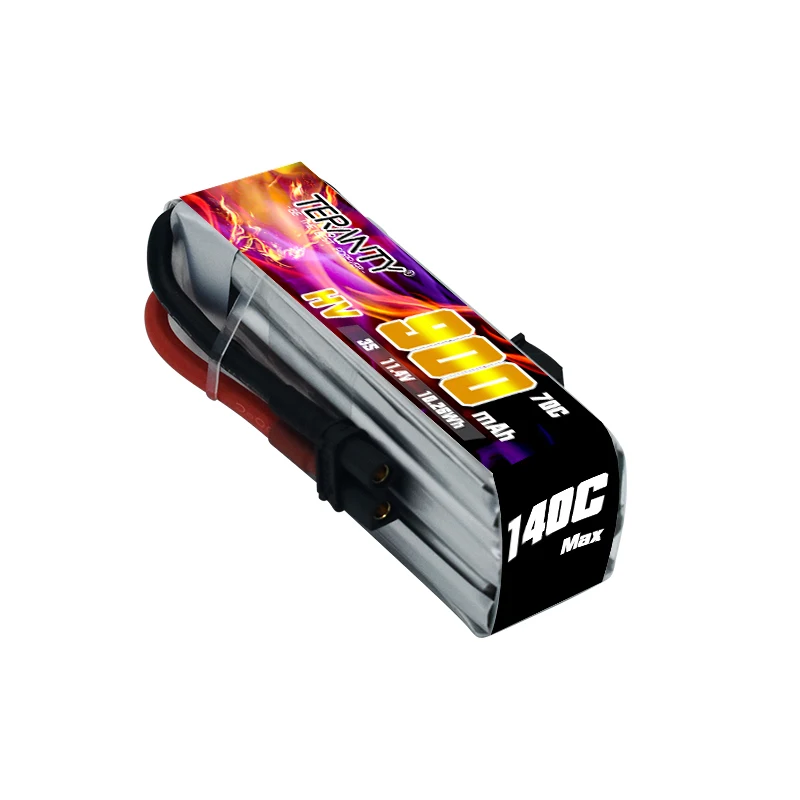 TREANTY 900mAh 3S 11.4V 70C/140C HV Lipo Battery For RC Crossover Aircraft Model FPV Toy Model Rechargeable battery LiPo