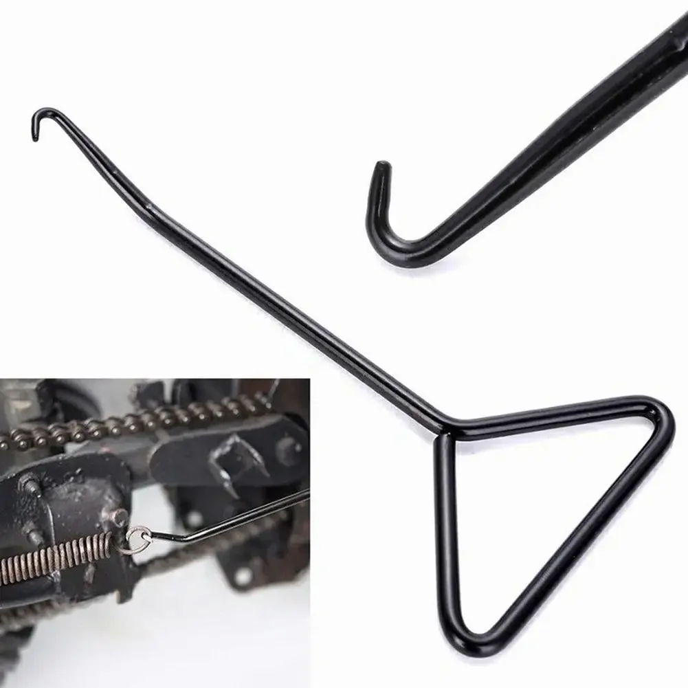 1x Motorcycle Spring Hook Puller Tool T-handle Exhaust Pipe Drum Brake Shoe Spring 17.5 X 8.2 X 3cm Car Accessories