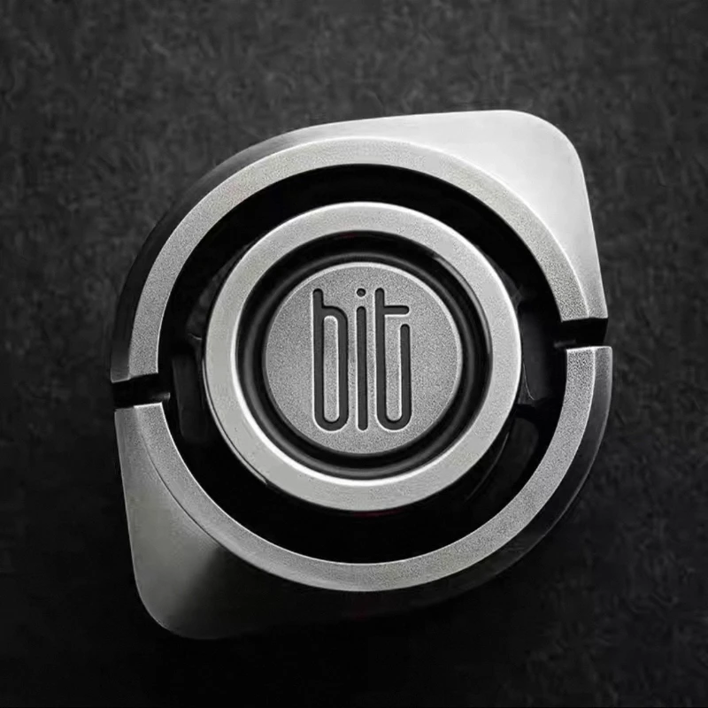 EDC Fidget Spinner LAUTIE BIT04 Bionic Pupil Fingertip Gyro Metal Fidget Spinner Decompression Toy Artifact Finger Gyro Tool