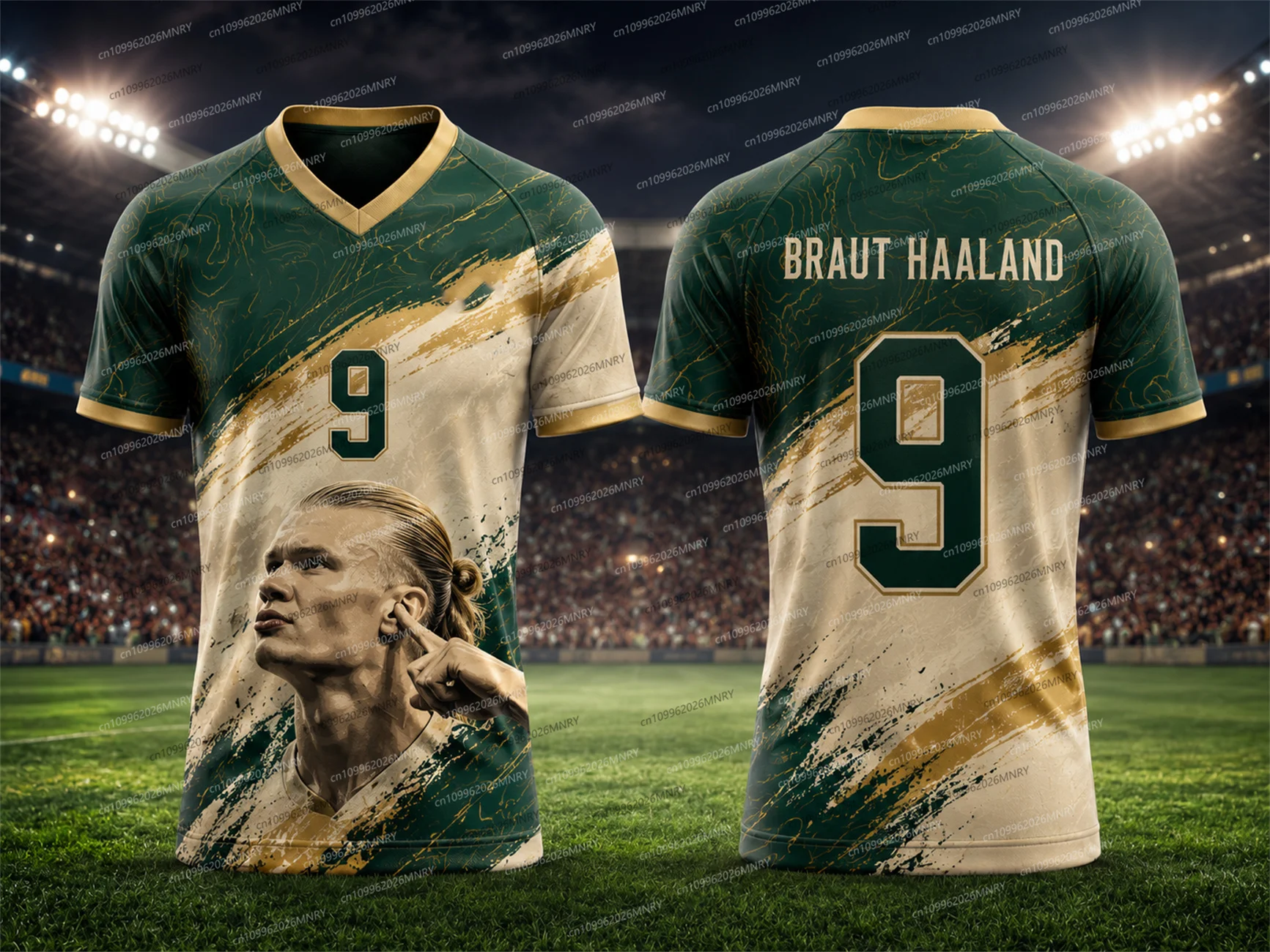 2026 Norway Håland Jersey Ropa para niños, camiseta de verano para hombres, camiseta deportiva de secado rápido, uniformes de entrenamiento, camiseta para mujeres