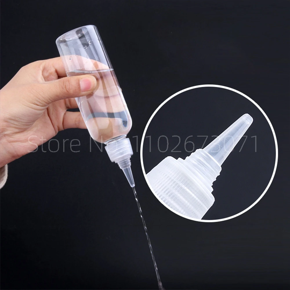 5ml-500ml  Tip Transparent Plastic Bottle Emulsion Extrusion Bottling Spot PET Empty Bottles  Plastic portable bottle