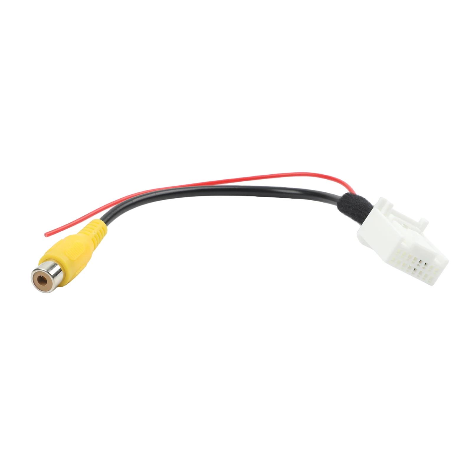 Car Reversing Camera 20cm 16 Pin Input Cable ABS Reverse Cable Easy Use Practical Reliability Quick Installation
