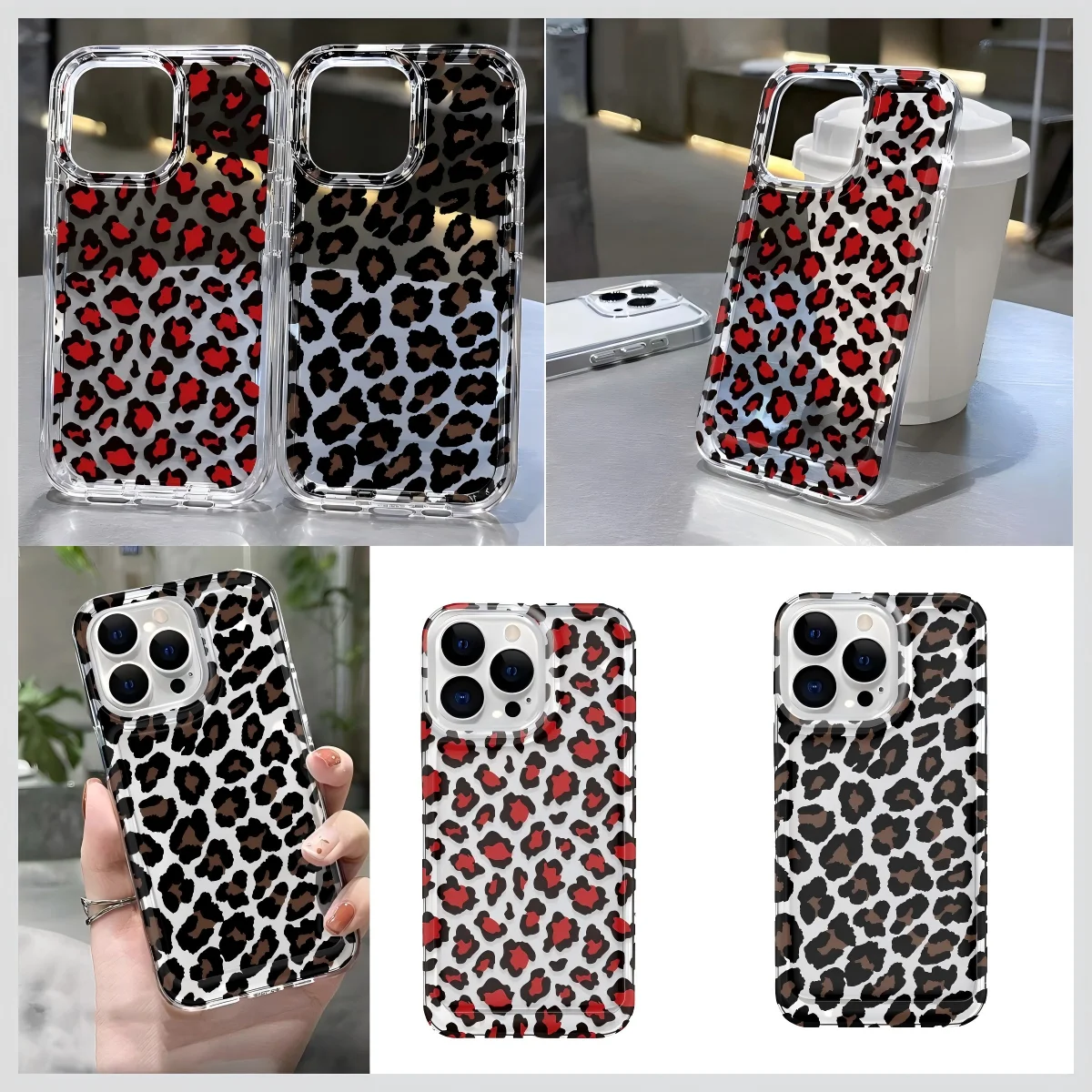 Leopard Print Phone Case for Samsung Galaxy A56 A36 A26 A55 A35 A05S A15 A54 A34 A24 A14 A05 A04 A13 A73 A53 4G 5G