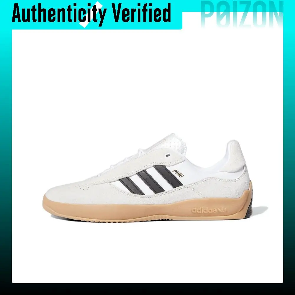 Adidas Originals Puig Casual Shoes Unisex Low-top Crystal White/Black IF4632