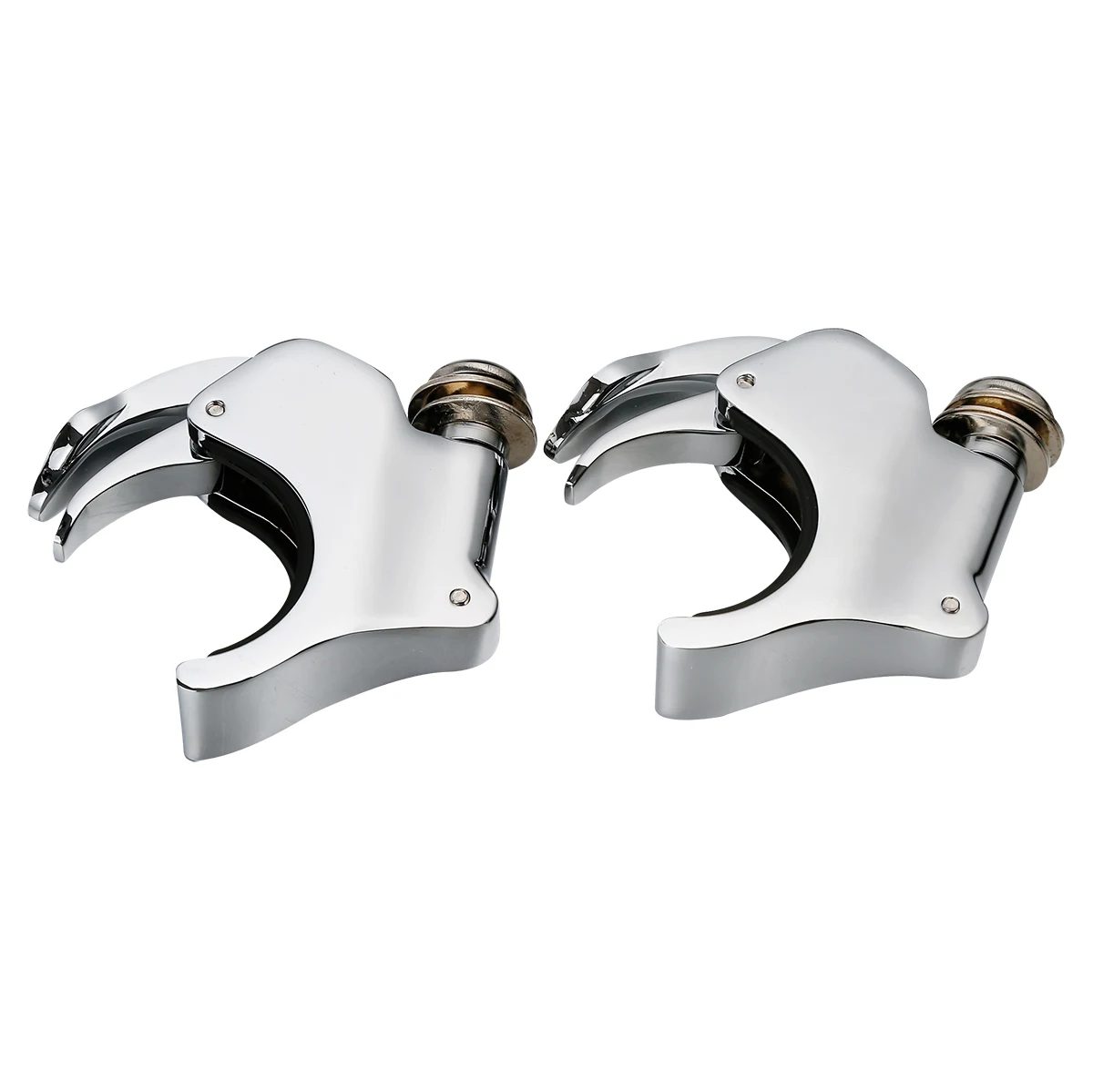 

Motorcycle Detachable 49mm Windshield Clamps For Harley Dyna Street Bob Wide Glide Fat Bob 2006-2016