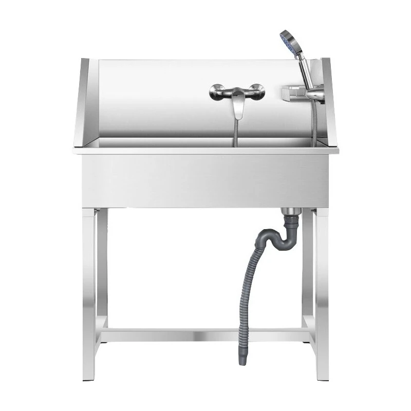 

Ванна для собак из нержавеющей стали, утолщенная, универсальная, для мытья кошек и собак