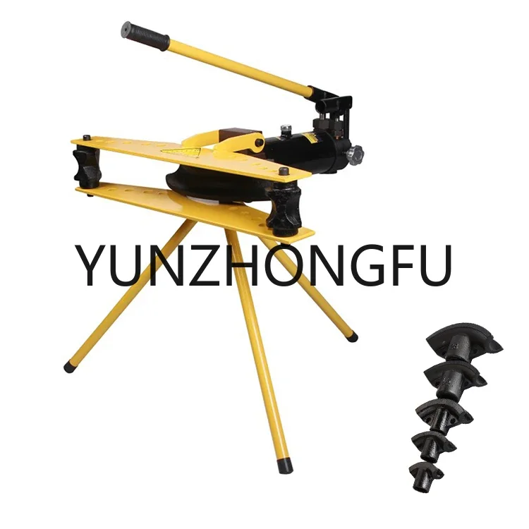 

HHW-2J/3J/4J Hydraulic Tube Bender Overall Manual Pipe Bender Stainless Steel Pipe Bending Machine