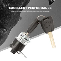 Car Rear Door Lock with 2 Keys Tailgate Lock for Boxer 2006- Ducato 2006- Jumper 2006- Doblo 2014- 4262SK 2