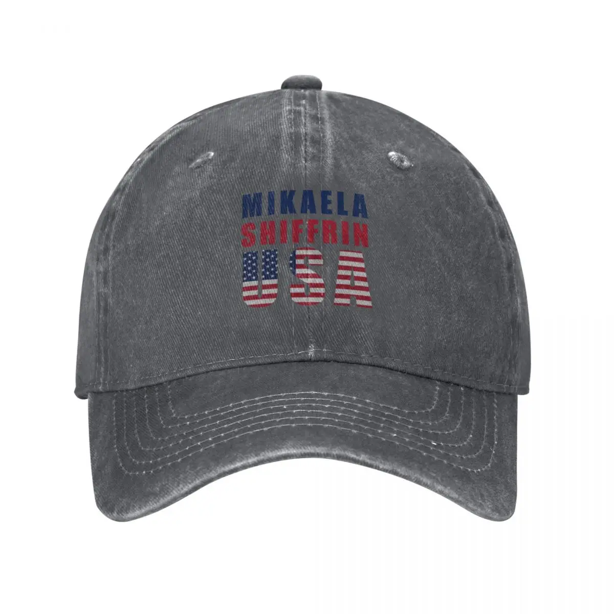 

Mikaela Shiffrin USA Baseball Cap Brand Man cap Gentleman Hat Thermal Visor Women's Hats Men's