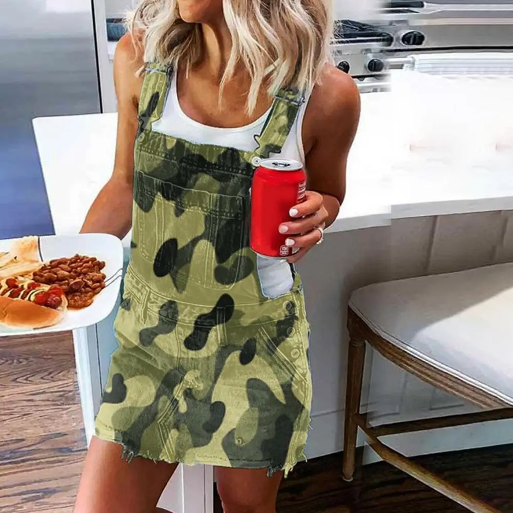 

Streetwear Women Fashion Off Shoulder Denim Suspender Dress 2022 New Casual Solid Buttoned Sleeveless Cowboy Dress Mujers Summer