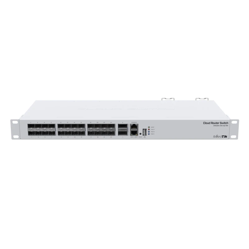 Imagem -04 - Mikrotik Crs32624s Mais 2q Mais rm Switch de Gerenciamento Mais Rápido para as Configurações Mais Exigentes 2x40 Gbps Qsfp Mais Portas e 24x10 Gbps Sfp Mais Portas