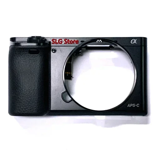 Coque avant pour Sony ILCE-6000 A6000, avec couvercle supérieur, bouton de cadran et poignée, unité en caoutchouc, pièce de réparation d'appareil photo numérique, nouveau