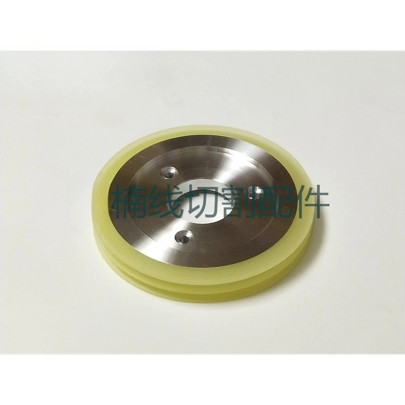 

1PC For Makino Slow Wire Tension Wheel 6EC100B404 Roller U Slot 104x30x14