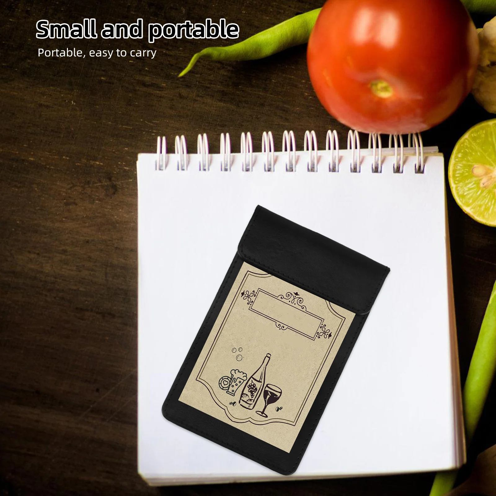 다기능 계산대 폴더 영수증 홀더 필기 패드 파일 정리함 레스토랑 호텔 서빙 용품 체크 프레젠터 웨이트리스