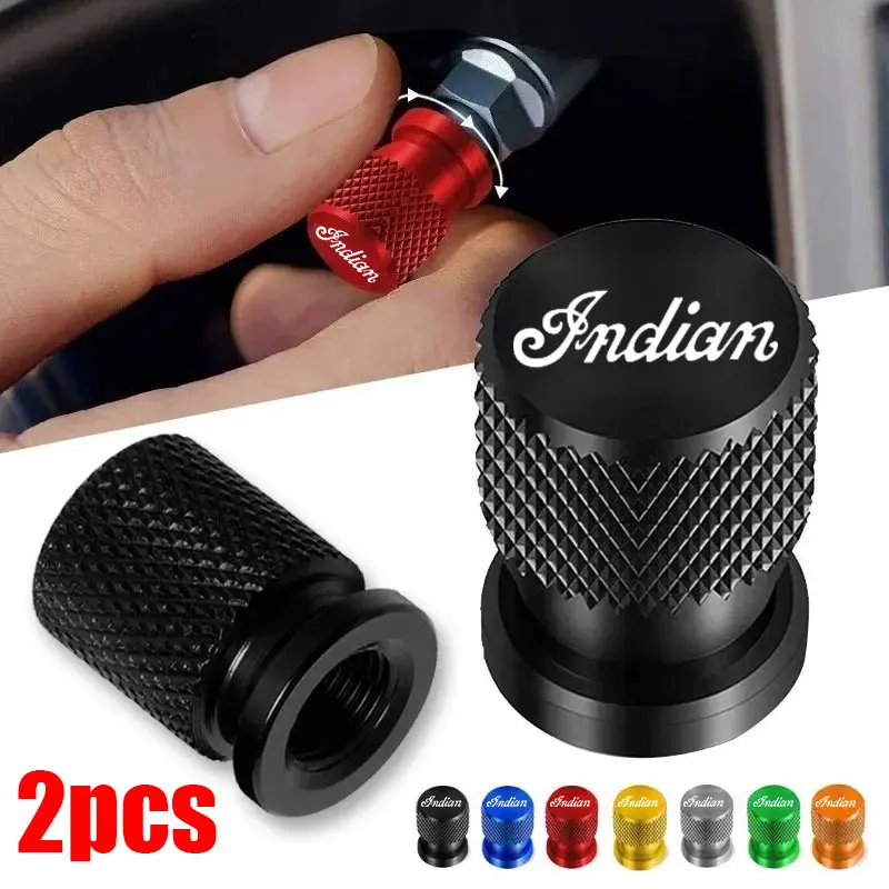 

Motorcycle Accessories CNC Tire Valve Caps Air Stem Cover Plugs For Indian FTR 1200 S FTR1200 Carbon / Rally Chief VINTAGE Scout