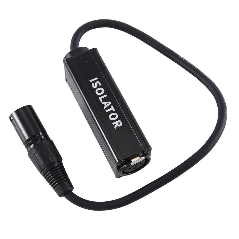 Pop Audio Cable Isolator XLR Eliminates Noise Ground Loop Audio Super Hot Oise, Female To Male