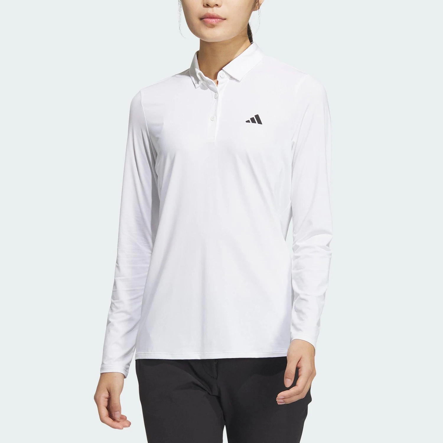 

Adidas Genuine New Women's Golf Sports Turn-Down Collar Polo Shirt JF4618
