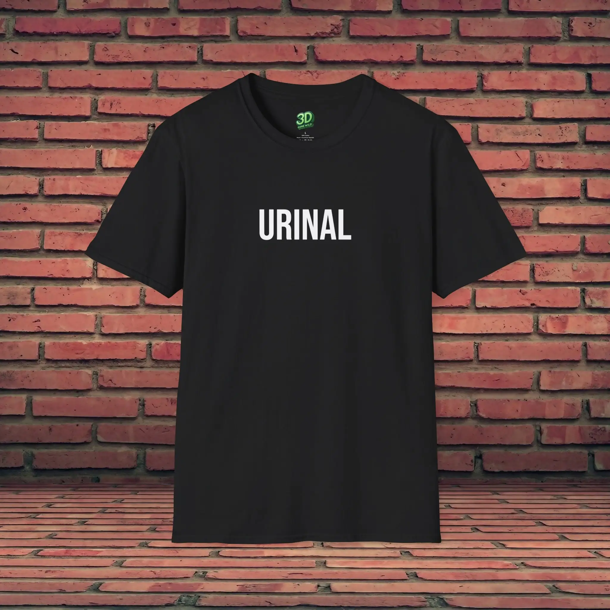 Funny T Shirt Urinal Bathroom Humor Offensive Quote Sarcastic Meme Gag