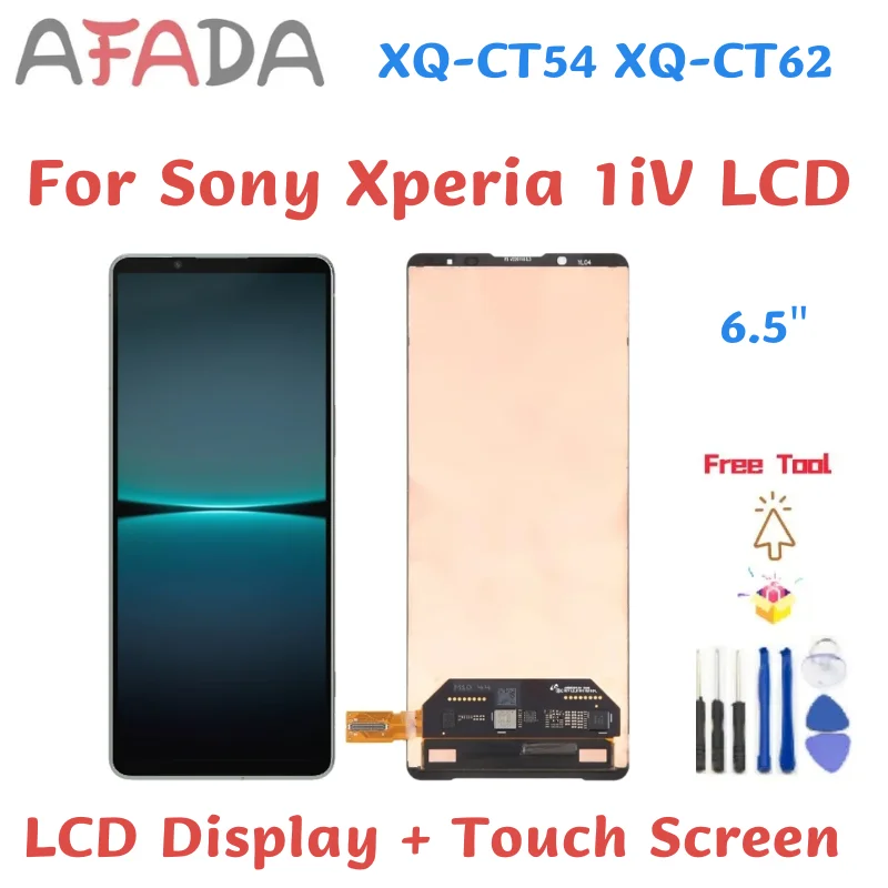 

6.5" For Sony Xperia 1 IV LCD Display Touch Screen Digitizer Assembly For Sony X1iv XQ-CT54 XQ-CT62 Replacement Parts