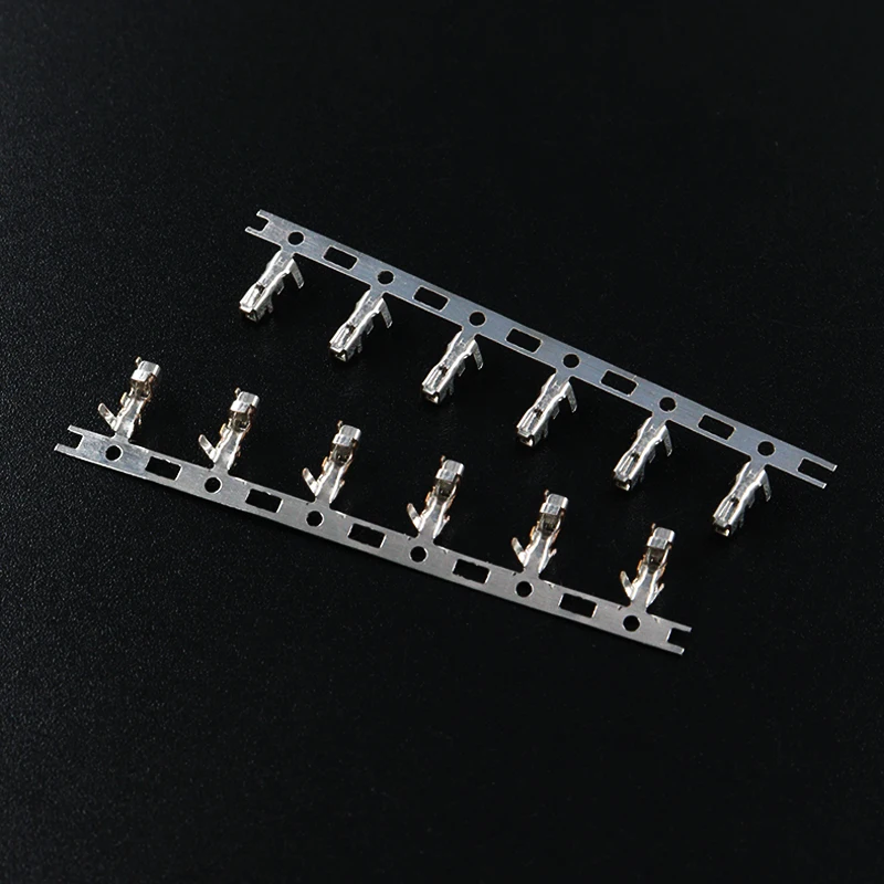 100PCS / Lot JST XH2.54 XHB2.54 Connector Cold crimping Cold Crimping Terminals Metal Pin Contact 2.54mm Pitch