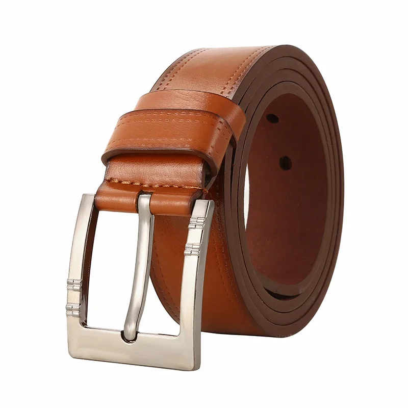 

Temperament Business Men's High Quality Belt Designer Alloy Buckle Men's Fashion Belt Casual Jeans Decoration