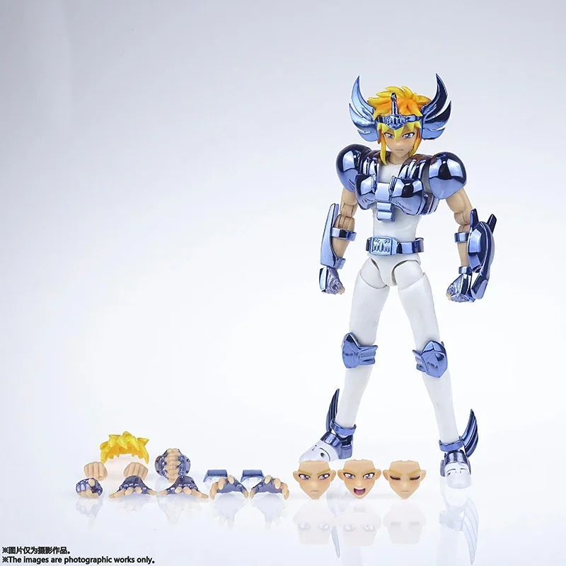 

In Stock Ex Myth Cloth Saint Seiya Bronze Cygnus Hyoga V1 Starlight Edition MMD Model Kit Anime Metal Amor Action Figure Toys