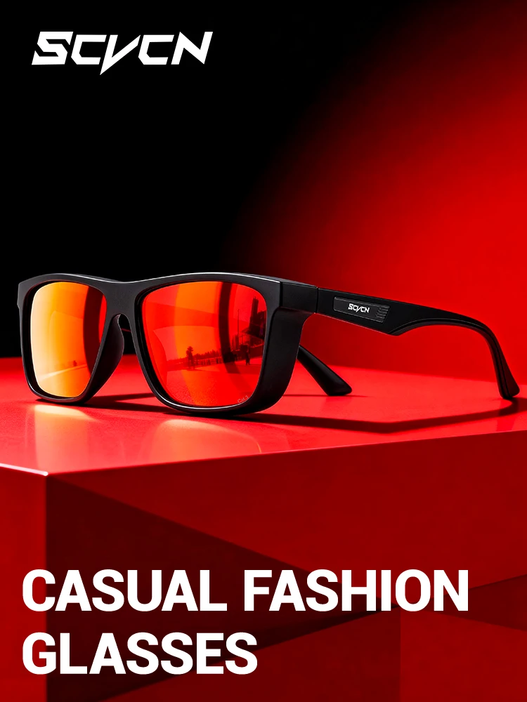 AliExpress SCVCN Polarized Sunglasses for Man Road Bike Sports  Bicycle Cycl Glasses Riding Goggle Sports Eyewear Women Cycling Glasses