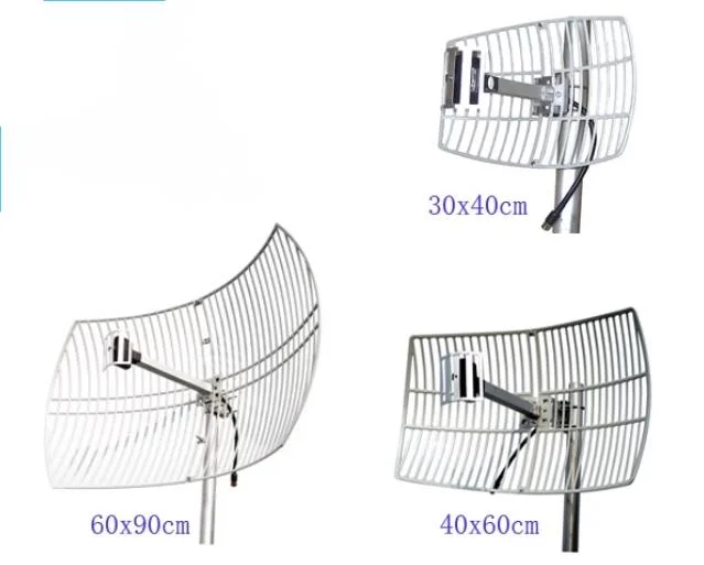 high gain 5.8GHz 4900-6500 antenna 30dbi directional lora long rang WLAN grid antenna Long range outdoor waterproof wifi antenna