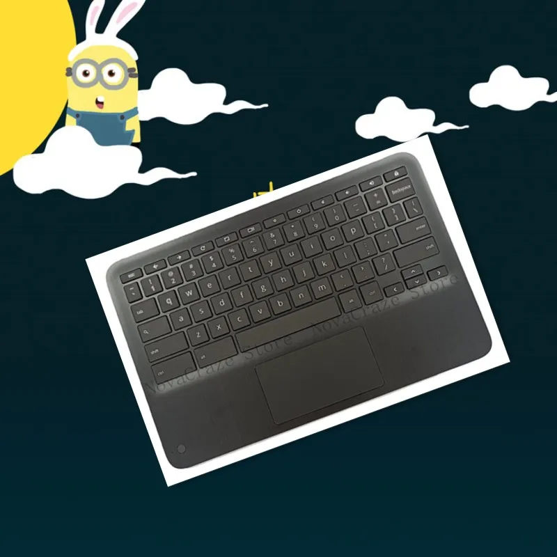 

L92214-001 Новый для Chromebook X360 11 G3 EE, клавиатура с упором для рук, тачпад
