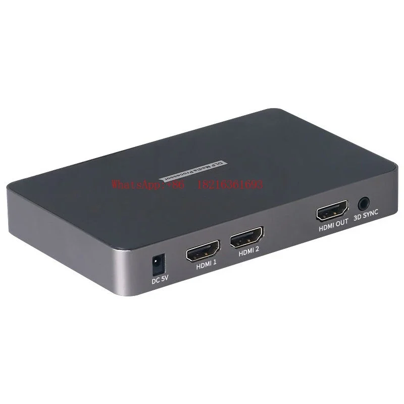 Store 4152 2D High Definition Left And Right To 3D Converter DLP Projection Frequency Doubling 720p120HZ Supports Full Format