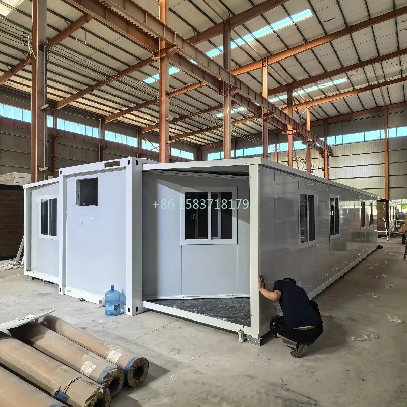 Garden Home Container House Living Prefab Folding House Container Cold Storage Room Foldable Modular Container House for Spain