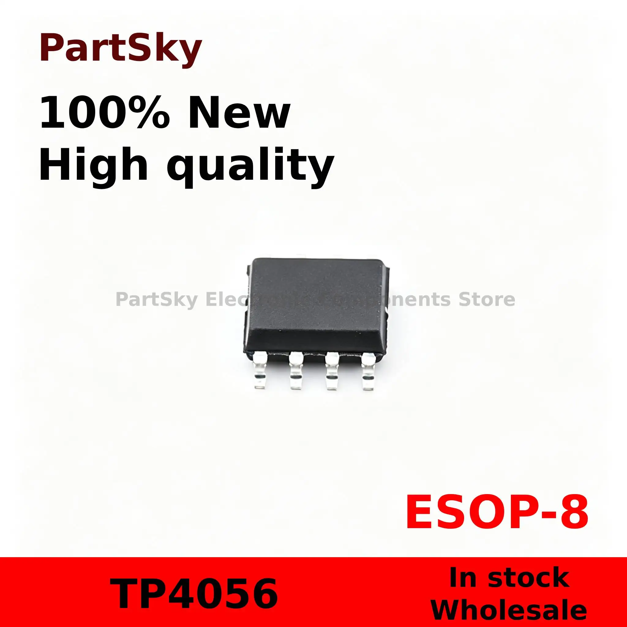 20/100/500PCS NEW TP4056 Battery Charging Chip ESOP-8 1000mA Single-Cell Li-ion Battery Constant Current & Constant Voltage