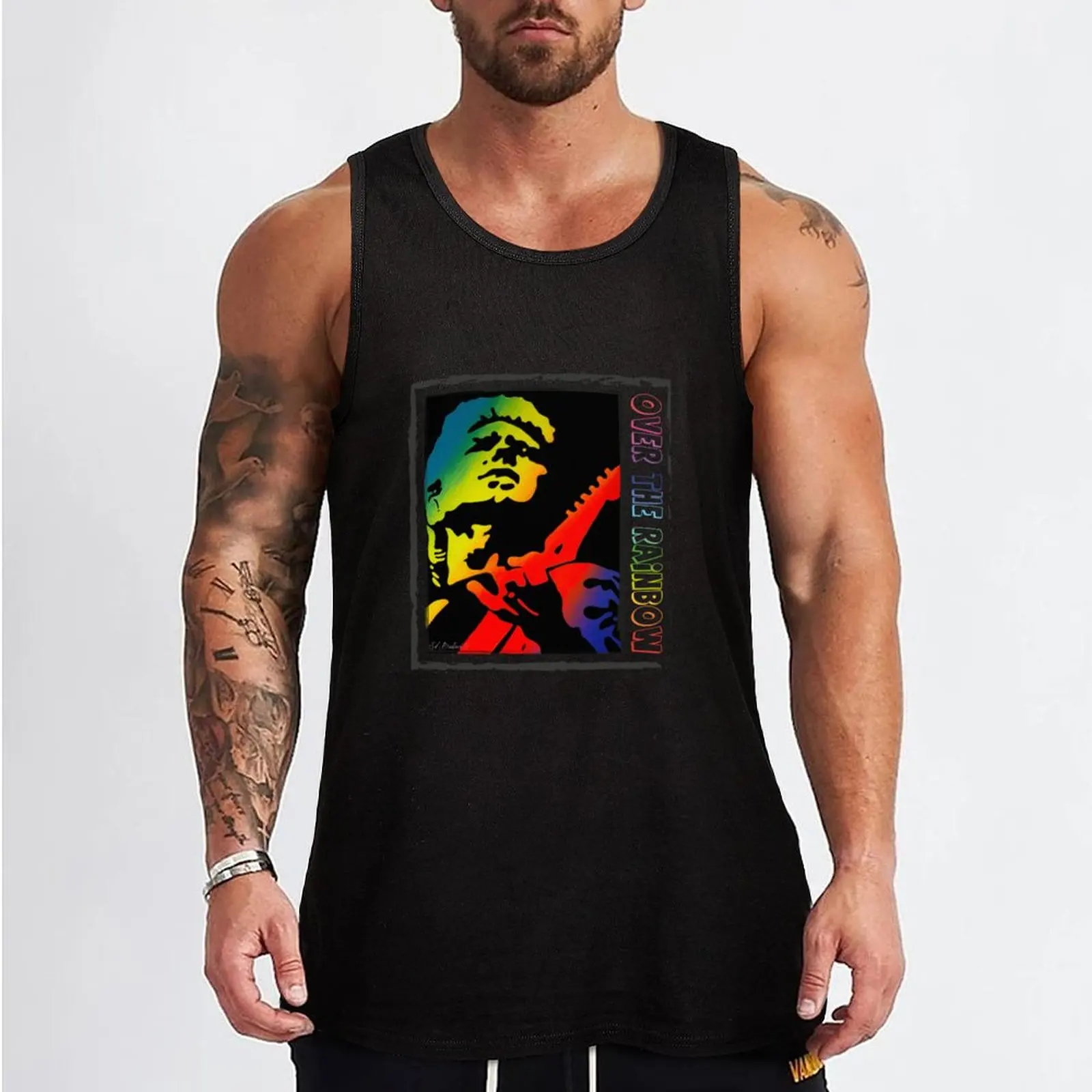 Over The Rainbow Billy Thorpe Tank Top gym clothes for man Top summer T-shirt male men clothings