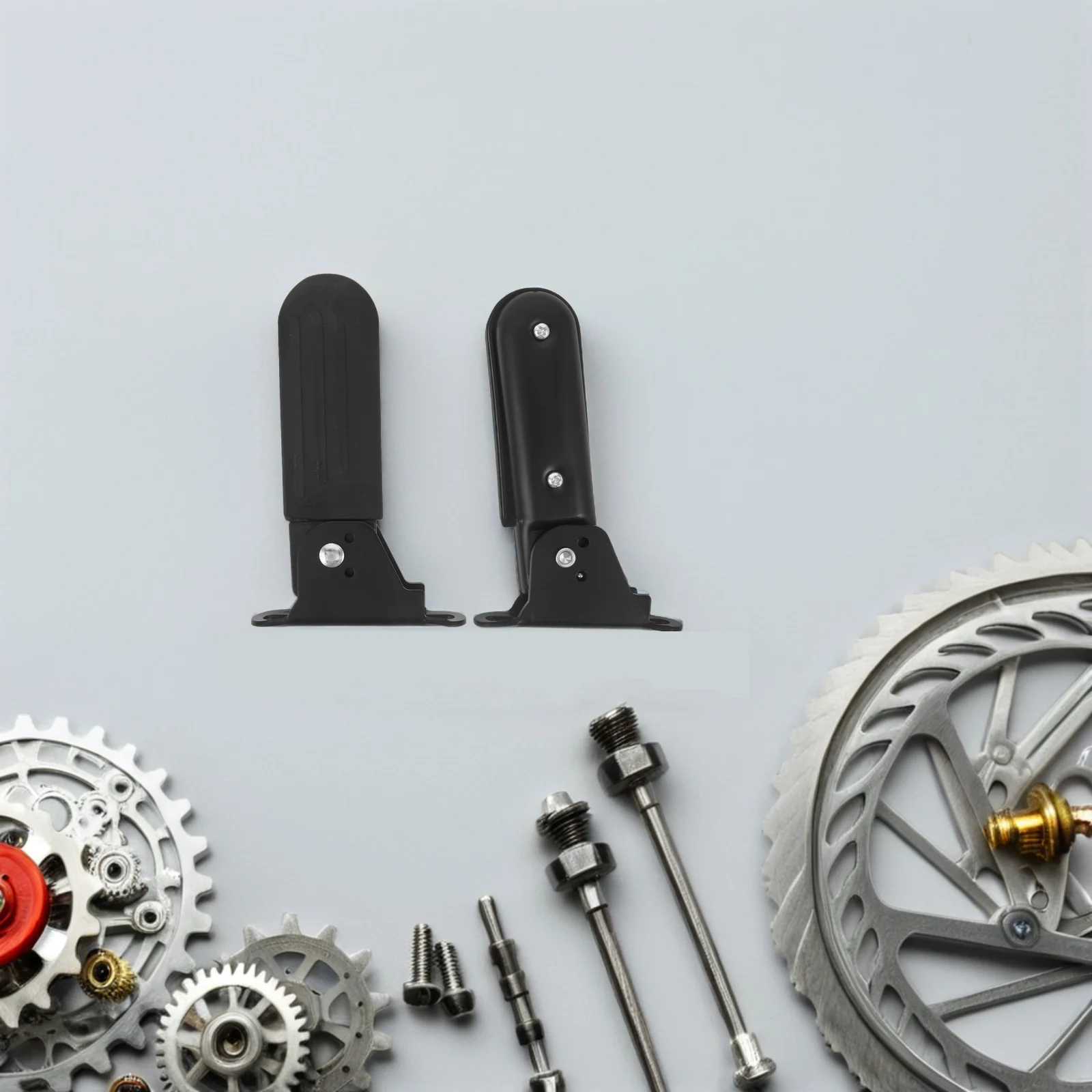 

1Pair Folding E Bike Pedals Anti-Slip Heavy Duty Metal Cycling Accessories Rear Footrest Bike Supplies Replacement Pedals