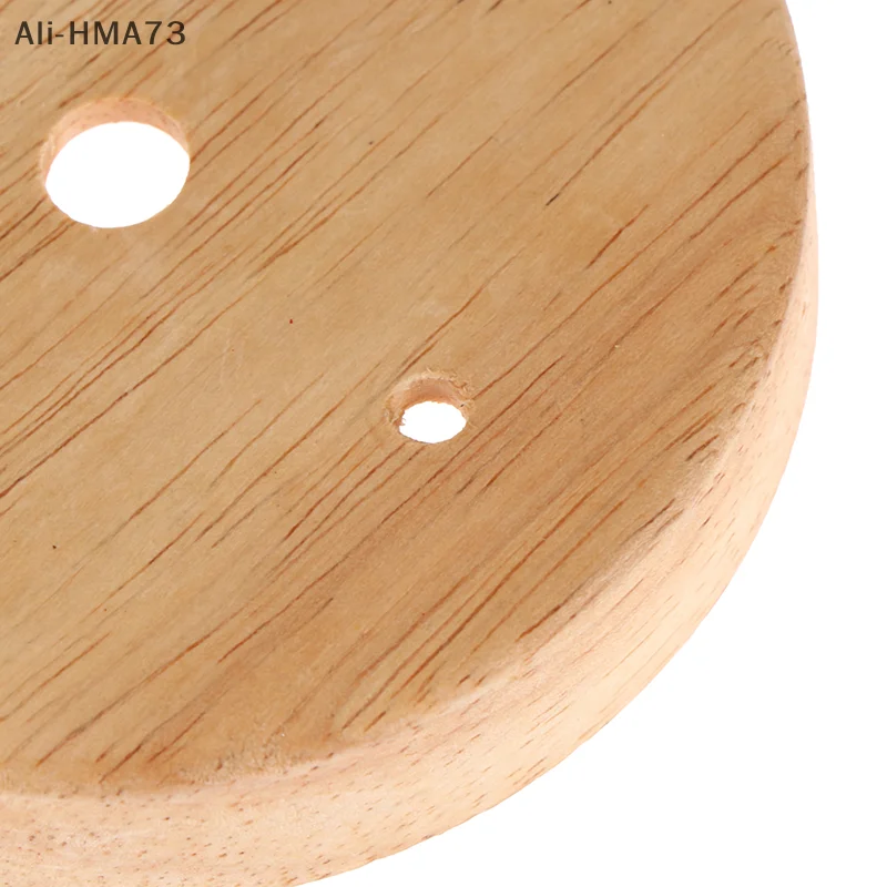 1Pc 2025 New 10/12cm Wooden Lamp Base Modern Ceiling Plate Holder Pendant Lamp fitting chandelier Base DIY Lighting accessories