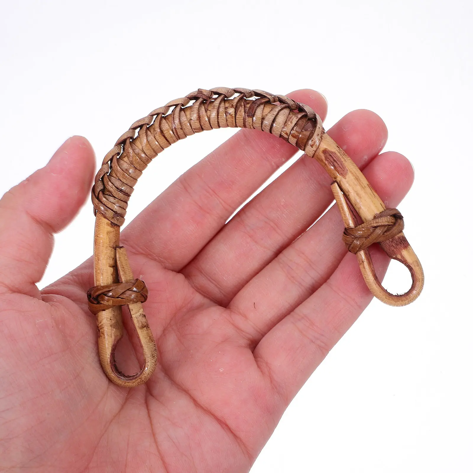 Rattan Teapot Handle Replacement U-Shape Removable Grip for 6-8 Cm Kung Fu Chinese Japanese Ceramic Teapots Tea Kettle