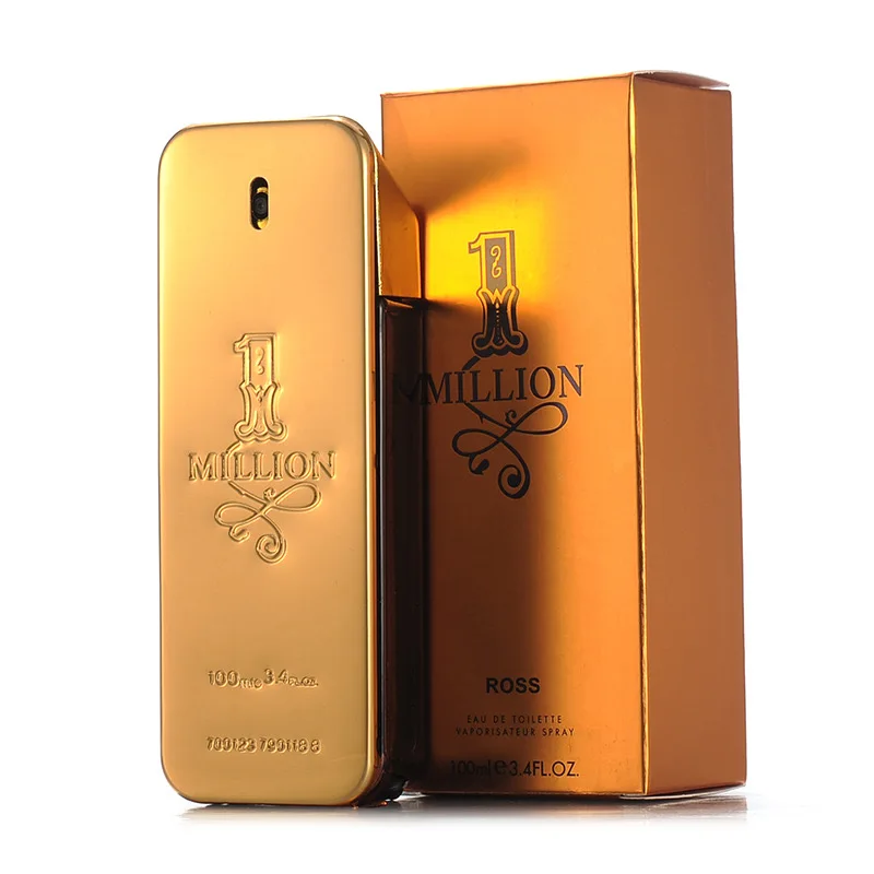 2024 New Soft Golden Millionaire Men\'S Seductive Leather Notes Best Gifts For Men And Women 100ml