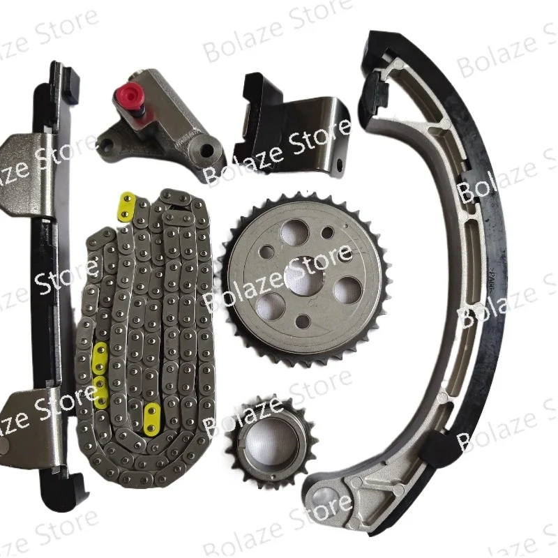 2sz-fe 2sz Timing Chain Kit for Vitz Yaris Ractis Belta Scp90 Scpp100 Engine 13506-23030 13545-23030 Ka-13 7piece