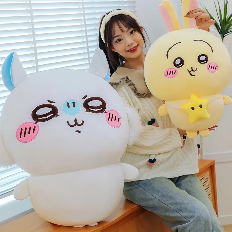 New Anime Chiikawa Various Sizes Plush Pillow Toy Doll Birthday Gift Cute Hachiware Usagi Momonga Classmate Friend Gift