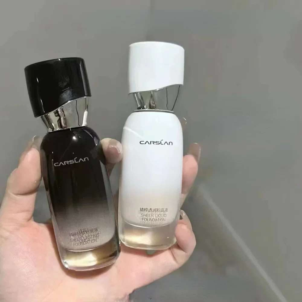 CARSLAN Essência Facial Base Líquida Creme 30g Corretivo Profissional À Prova D 'Água Antioxidante Maquiagem de Longa Duração Cosméticos
