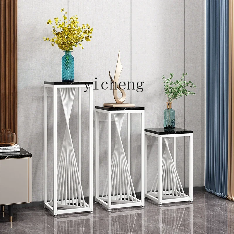 

4-13Iron Art Living Room Simple Modern Light Luxury Storage Rack Indoor Balcony Ornament Decorative Rack