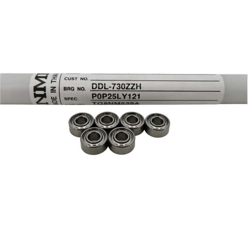 Original NMB Edelstahlkugellager DDL-730ZZ 3x7x3mm S683ZZ Miniaturkugellager 730 683 3*7*3 – Detail 4