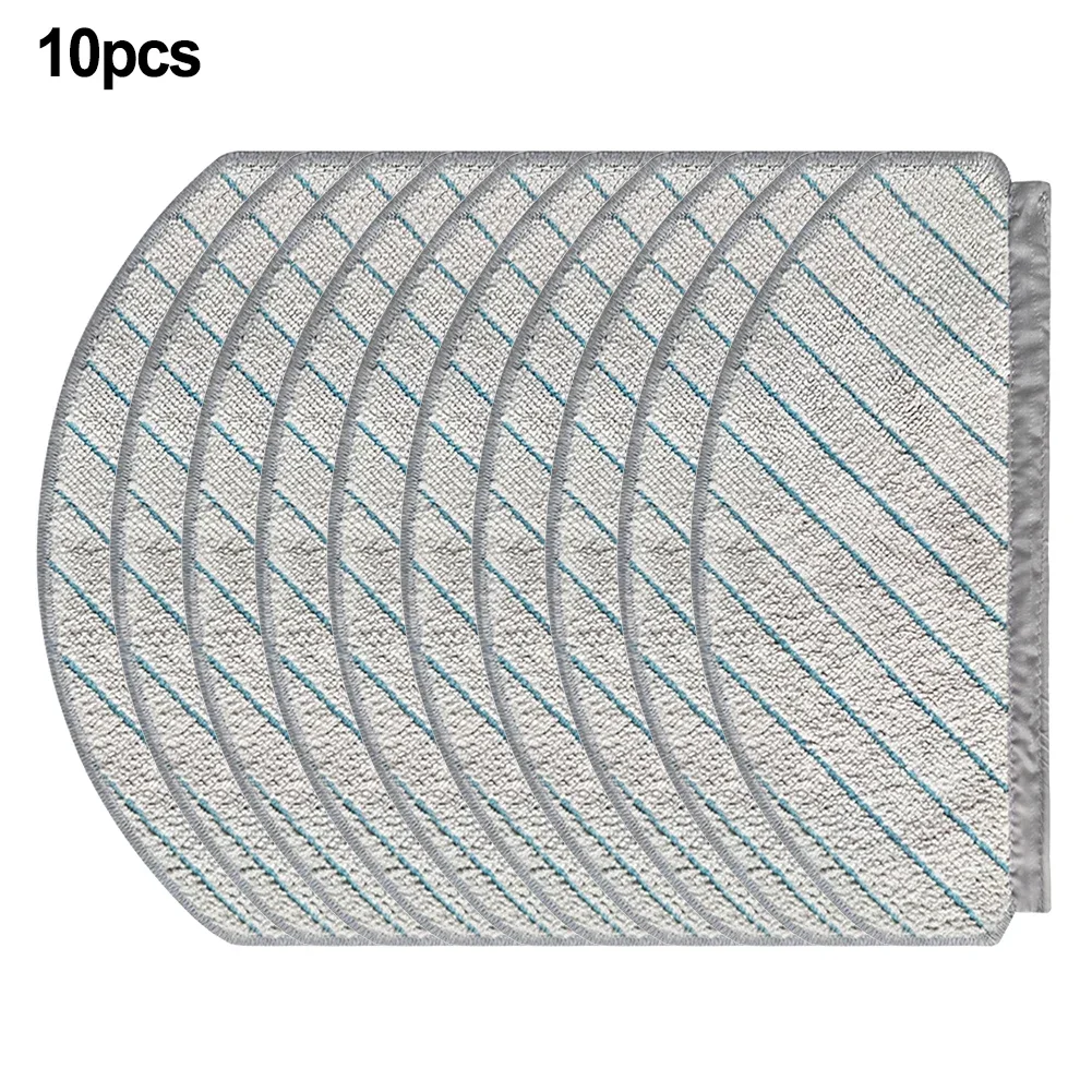 

4/10pcs Microfiber Vacuum Cleaner Mop Cloth For ECOVACS For DEEBOT N20/N20 PLUS/N20 PRO PLUS Vacuum Cleaner Accessories ﻿