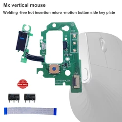 Repair Accessories for compatible MX Vertical Mouse Welding-Free Hot-Swappable Macro-Button Motherboard Side Button Small Board